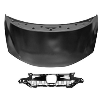Sherman® - 2-Piece (Hood Panel, Grille) (Value Line)