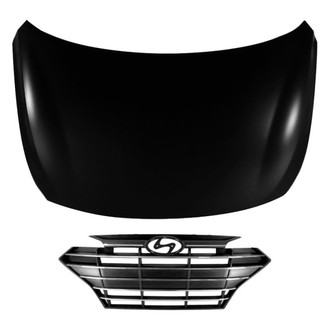 Sherman® - 2-Piece (Hood Panel, Grille) (Value Line)
