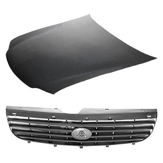 Sherman® - 2-Piece (Hood Panel, Grille) (Value Line)