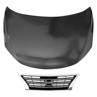 Sherman® - 2-Piece (Hood Panel, Grille) (Value Line)