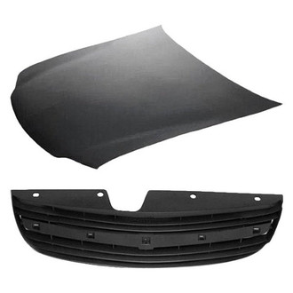 Sherman® - 2-Piece (Hood Panel, Grille) (Value Line)