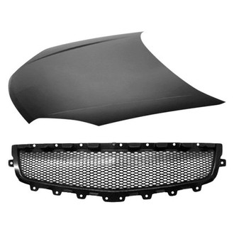 Sherman® - 2-Piece (Hood Panel, Grille) (Value Line)
