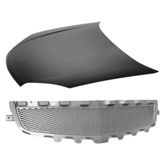 Sherman® - 2-Piece (Hood Panel, Grille) (Value Line)