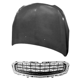Sherman® - 2-Piece (Hood Panel, Grille) (Value Line)