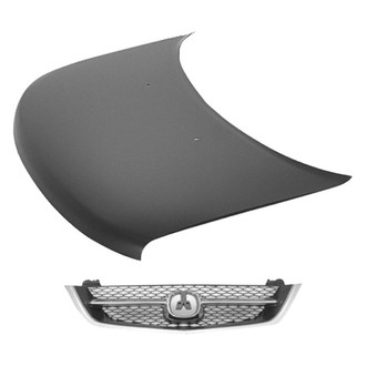 Sherman® - 2-Piece (Hood Panel, Grille) (Value Line)