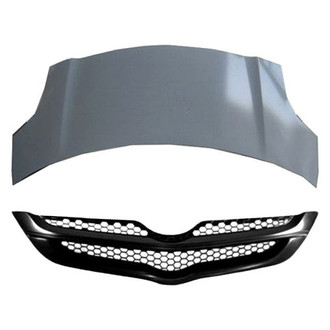 Sherman® - 2-Piece (Hood Panel, Grille) (Value Line)