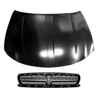 Sherman® - 2-Piece (Hood Panel, Grille) (CAPA Certified)