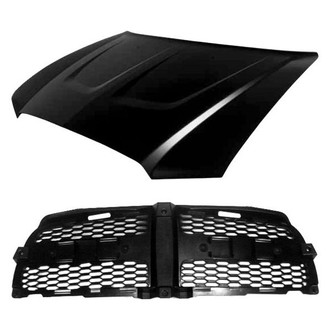 Sherman® - 2-Piece (Hood Panel, Grille) (Value Line)