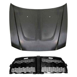 Sherman® - 2-Piece (Hood Panel, Grille) (Value Line)