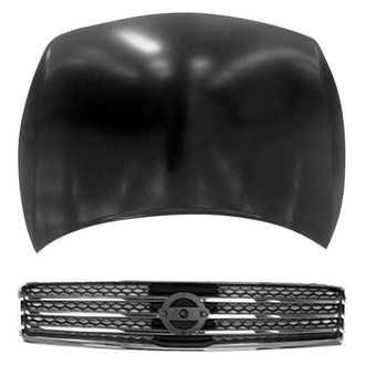 Sherman® - 2-Piece (Hood Panel, Grille) (Value Line)
