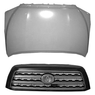 Sherman® - 2-Piece (Hood Panel, Grille) (Value Line)