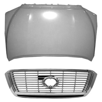 Sherman® - 2-Piece (Hood Panel, Grille) (Value Line)