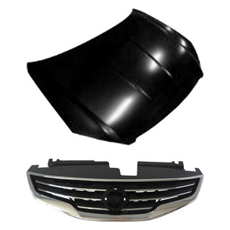 Sherman® - 2-Piece (Hood Panel, Grille) (CAPA Certified)
