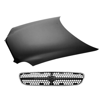 Sherman® - 2-Piece (Hood Panel, Grille) (Value Line)
