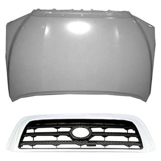 Sherman® - 2-Piece (Hood Panel, Grille) (Value Line)