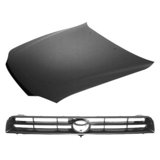 Sherman® - 2-Piece (Hood Panel, Grille) (Value Line)