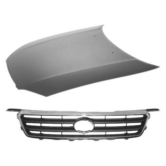 Sherman® - 2-Piece (Hood Panel, Grille) (Value Line)
