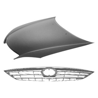 Sherman® - 2-Piece (Hood Panel, Grille) (Value Line)