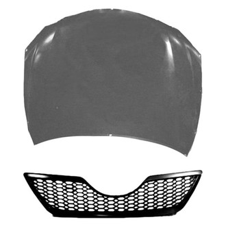 Sherman® - 2-Piece (Hood Panel, Grille) (Value Line)
