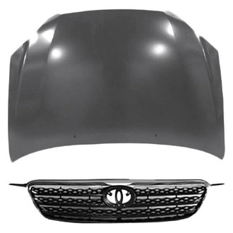 Sherman® - 2-Piece (Hood Panel, Grille) (Value Line)