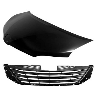 Sherman® - 2-Piece (Hood Panel, Grille) (Value Line)