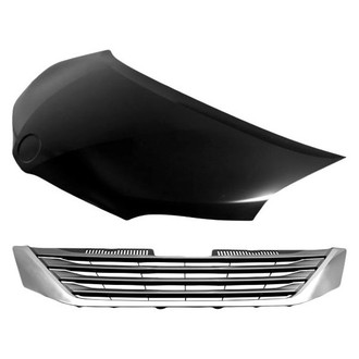 Sherman® - 2-Piece (Hood Panel, Grille) (Value Line)
