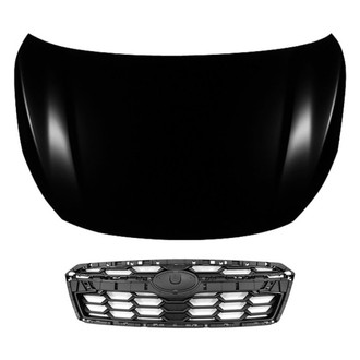 Sherman® - 2-Piece (Hood Panel, Grille) (CAPA Certified)