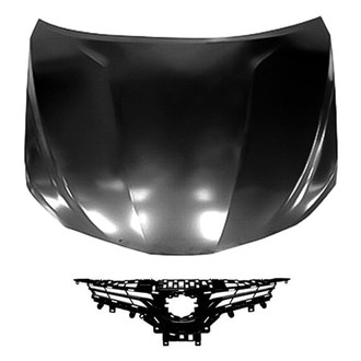Sherman® - 2-Piece (Hood Panel, Grille) (CAPA Certified)