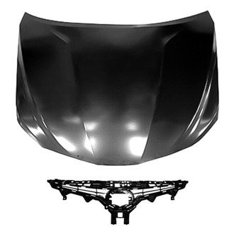 Sherman® - 2-Piece (Hood Panel, Grille) (CAPA Certified)