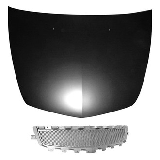 Sherman® BNDL-213673 - 2-Piece (Hood Panel, Grille) (CAPA Certified)