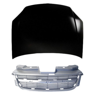 Sherman® - 2-Piece (Hood Panel, Grille) (CAPA Certified)