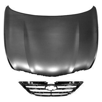 Sherman® - 2-Piece (Hood Panel, Grille) (CAPA Certified)