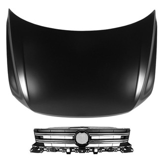 Sherman® - 2-Piece (Hood Panel, Grille) (Value Line)