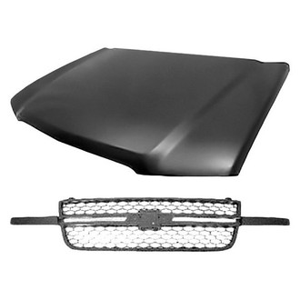 Sherman® - 2-Piece (Hood Panel, Grille) (Value Line)