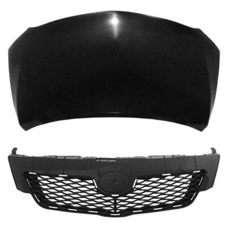 Sherman® - 2-Piece (Hood Panel, Grille) (CAPA Certified)
