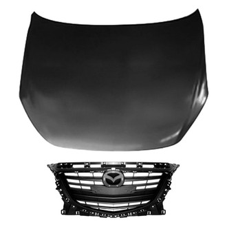 Sherman® - 2-Piece (Hood Panel, Grille) (Value Line)