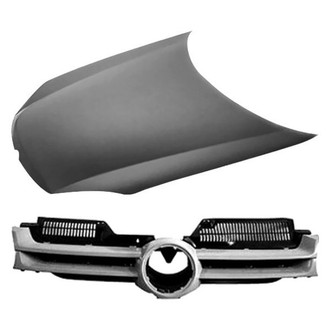 Sherman® - 2-Piece (Hood Panel, Grille) (Value Line)