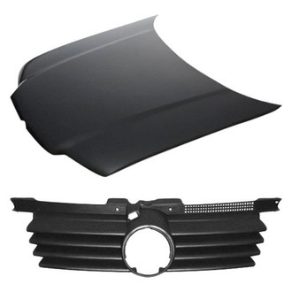 Sherman® BNDL-213765 - 2-Piece (Hood Panel, Grille) (Value Line)