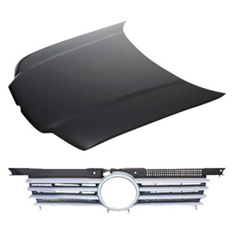 Sherman® - 2-Piece (Hood Panel, Grille) (Value Line)