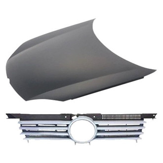 Sherman® - 2-Piece (Hood Panel, Grille) (Value Line)
