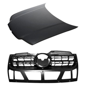 Sherman® - 2-Piece (Hood Panel, Grille) (Value Line)