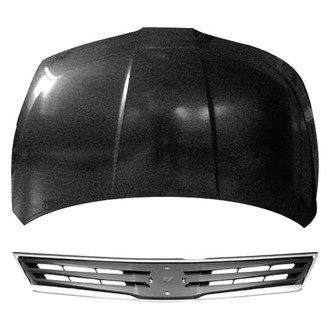 Sherman® - 2-Piece (Hood Panel, Grille) (Value Line)