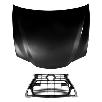 Sherman® - 2-Piece (Hood Panel, Grille) (CAPA Certified)