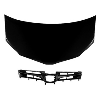 Sherman® BNDL-213839 - 2-Piece (Hood Panel, Grille) (CAPA Certified)