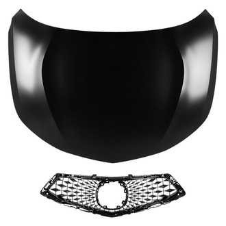 Sherman® - 2-Piece (Hood Panel, Grille) (CAPA Certified)
