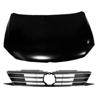 Sherman® - 2-Piece (Hood Panel, Grille) (Value Line)