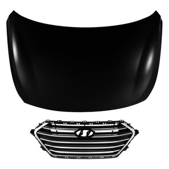 Sherman® - 2-Piece (Hood Panel, Grille) (Value Line)
