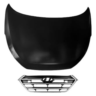 Sherman® - 2-Piece (Hood Panel, Grille) (CAPA Certified)