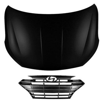 Sherman® - 2-Piece (Hood Panel, Grille) (CAPA Certified)