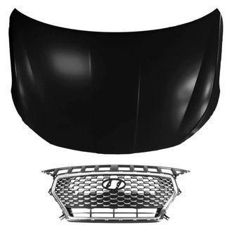 Sherman® - 2-Piece (Hood Panel, Grille) (CAPA Certified)